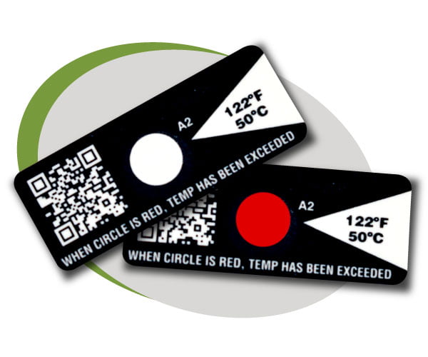 Tempil 026263 Pack of 420 pcs Series 21 Temperature Level Indicating Label 